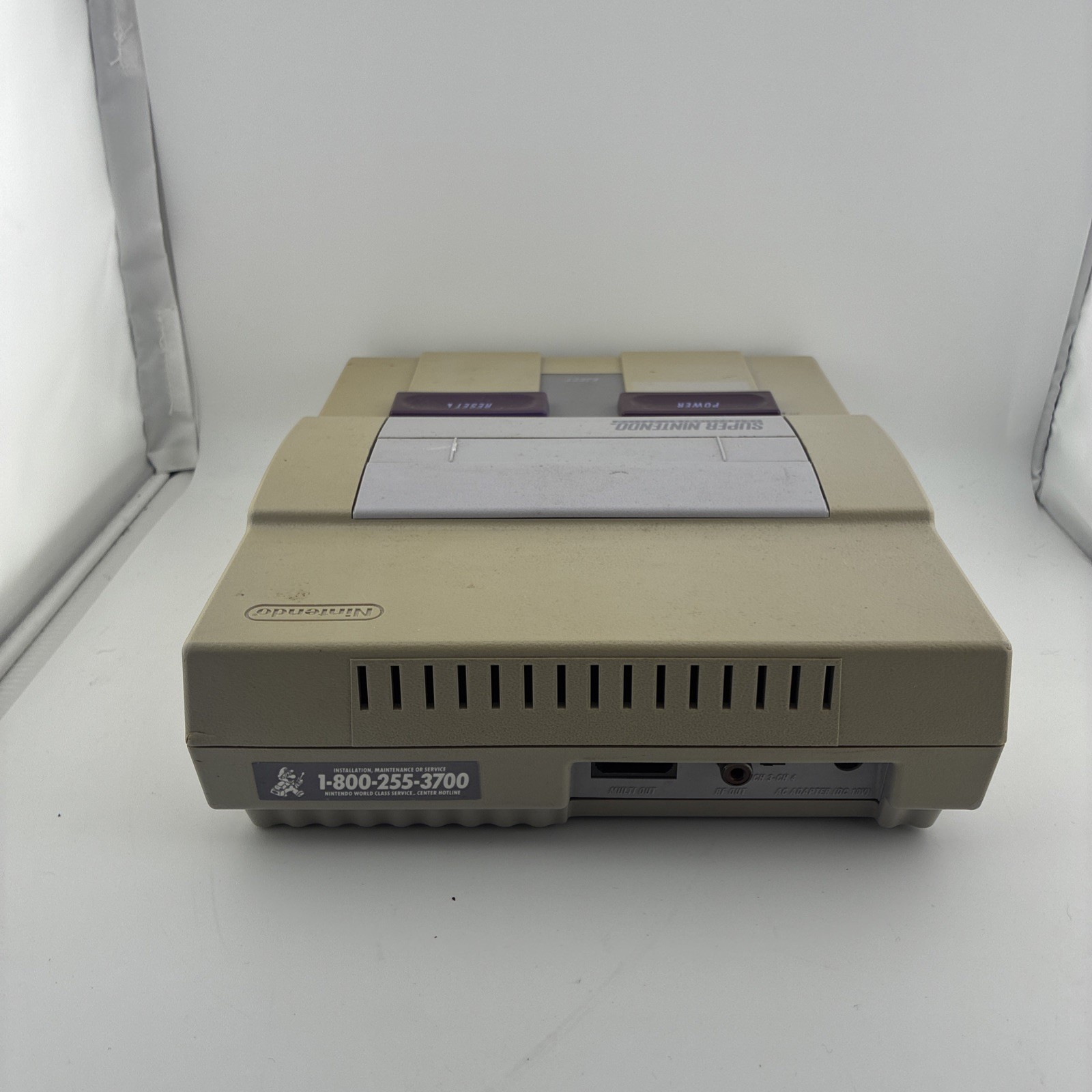 SNES Super Nintendo Entertainment System Console System OEM Authentic SNS-001