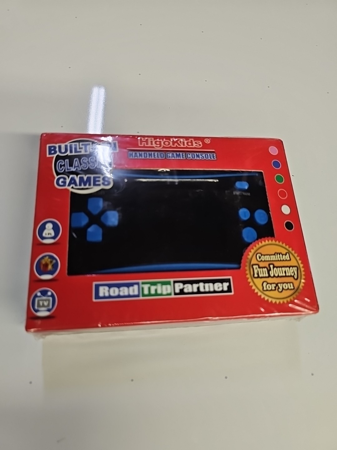 HigoKids Handheld Game Console Built-In Classic Games 2023 New Sealed. A2
