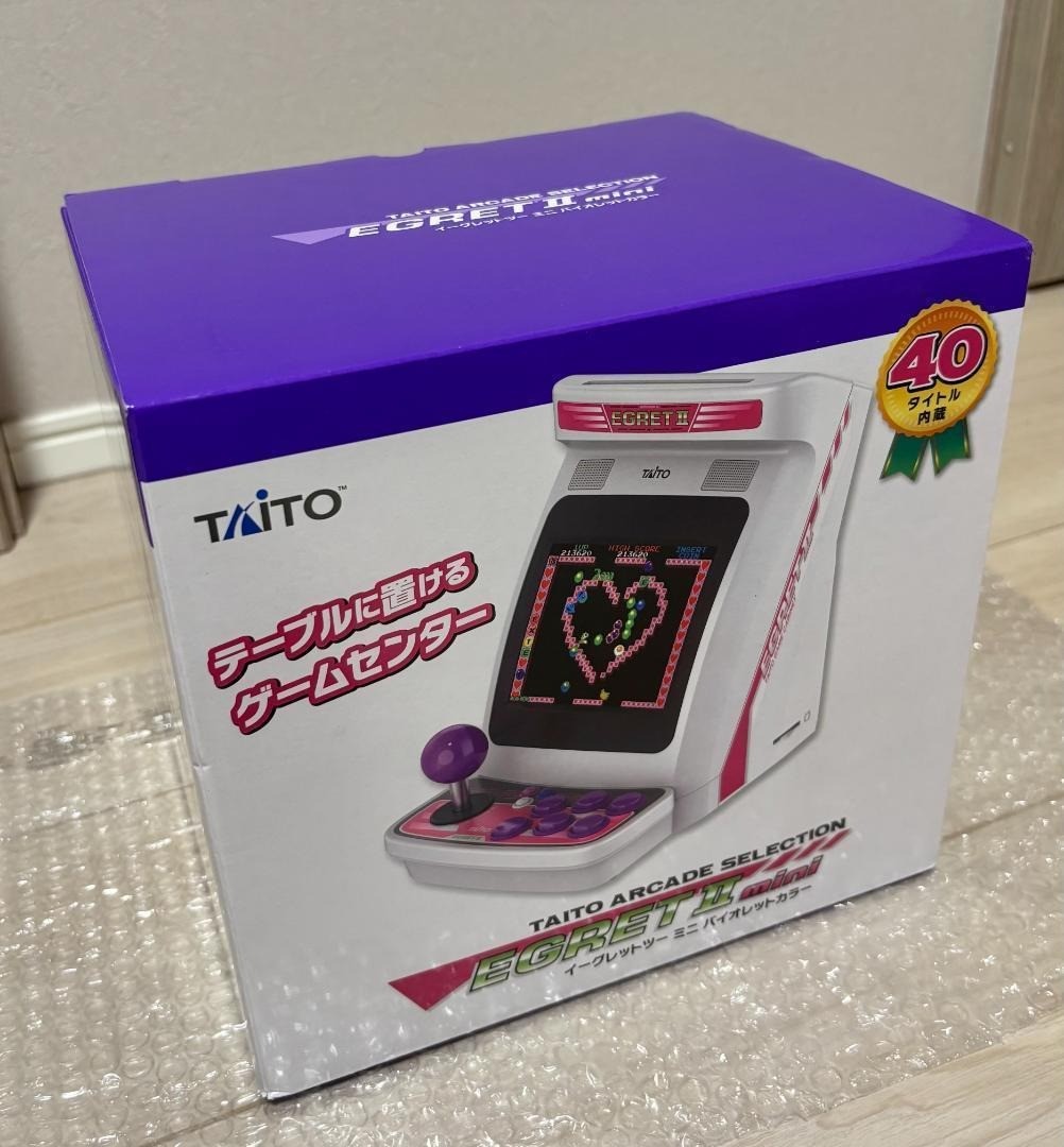 Taito TAS-H-001 Egret II Mini Retro Game Arcade Cabinet Machine Multicolor