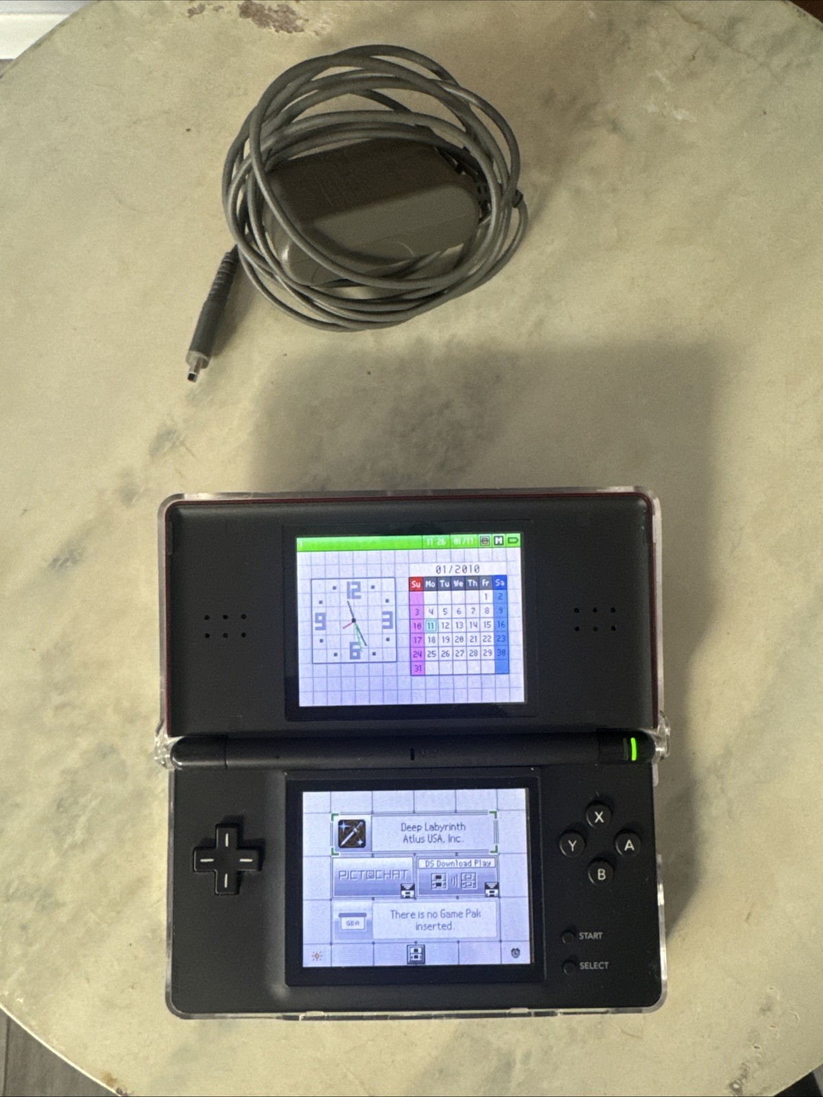 Nintendo DS Lite Crimson Handheld System – Red/Black
