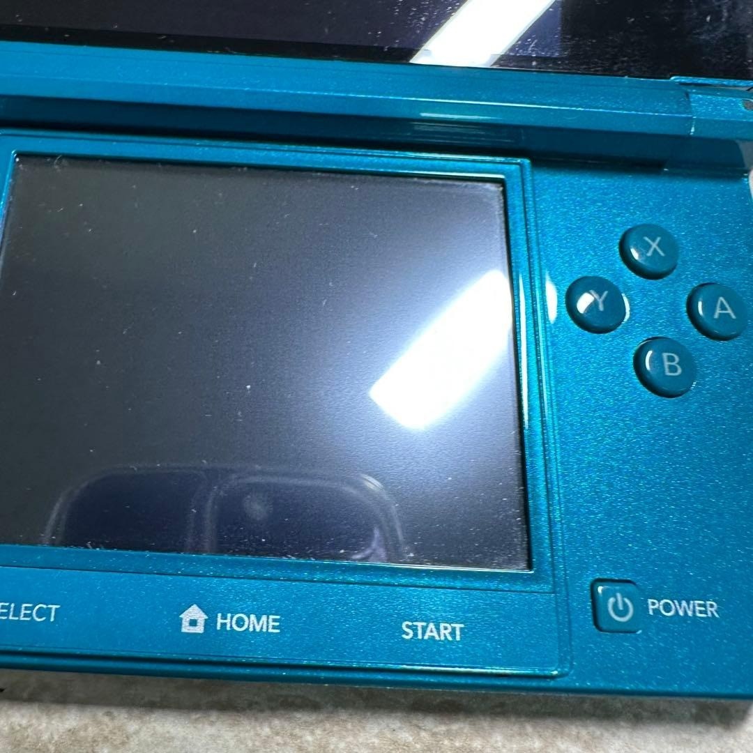 Nintendo 3DS Aqua Blue Console Boxed Complete Set 6571