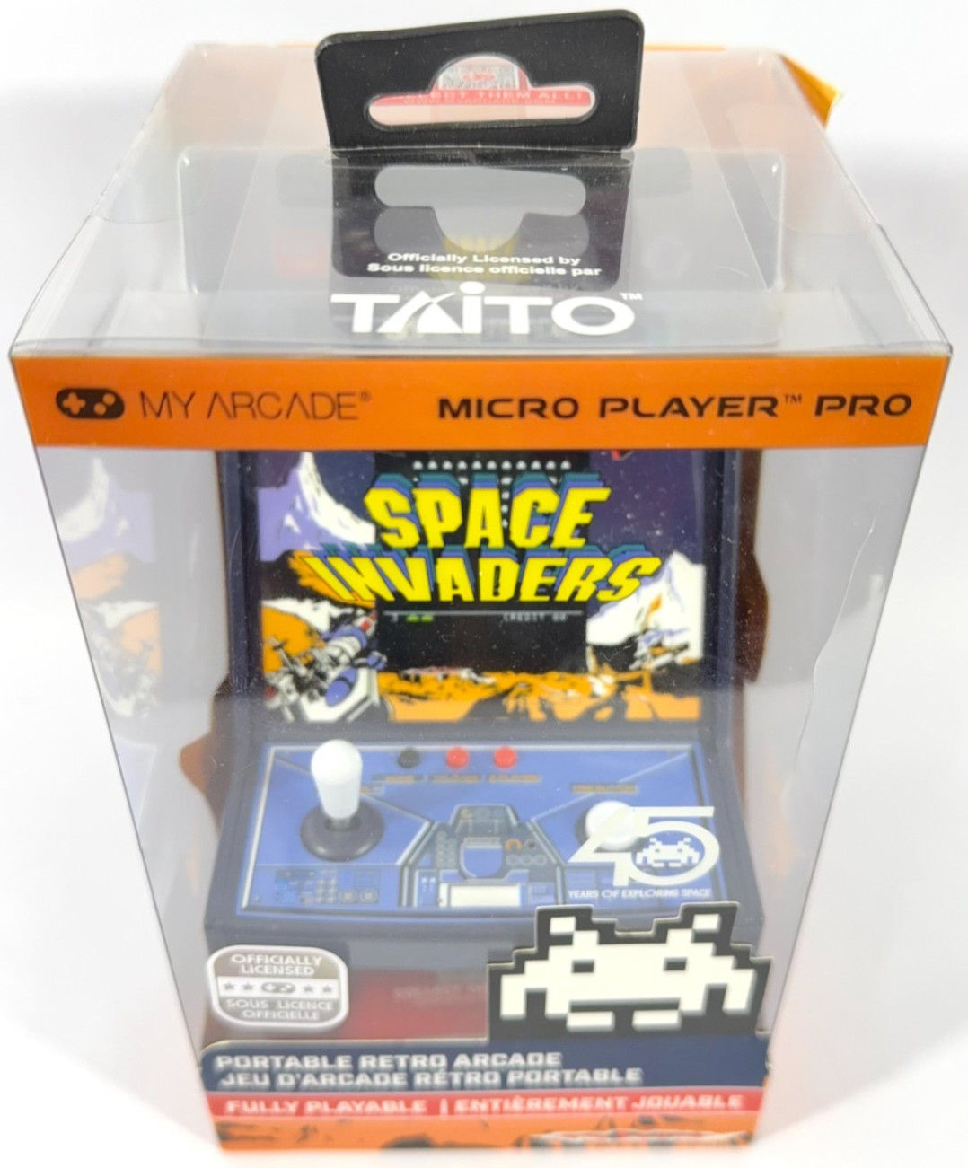 My Arcade SPACE INVADERS Handheld RETRO Console Video Game OFFICIALLY LICENSED