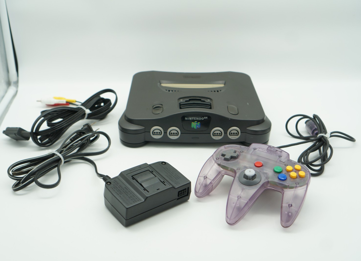 Nintendo 64 System Bundle Controller AV Power Supply OEM Tested