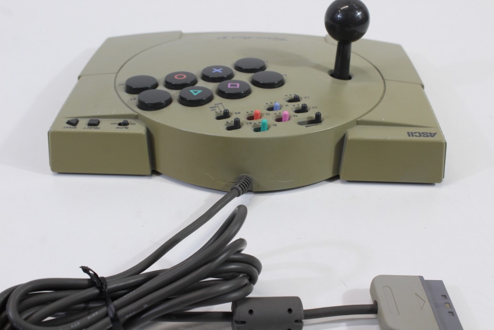 ASCII Fighter Stick V Arcade Joystick Controller ASC-0501J PlayStation 533