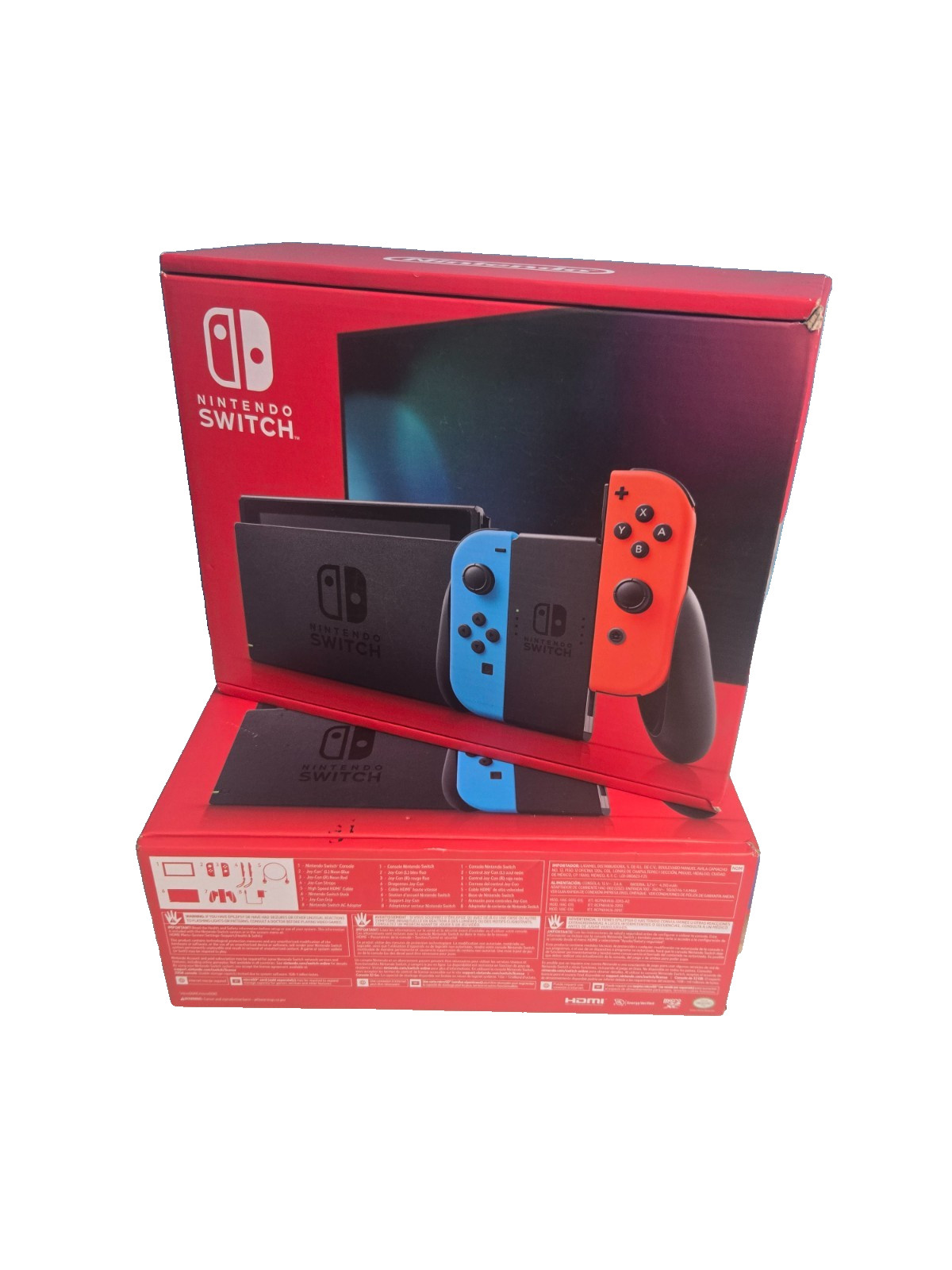 Nintendo Switch 32GB Handheld Console – Neon Red/Neon Blue