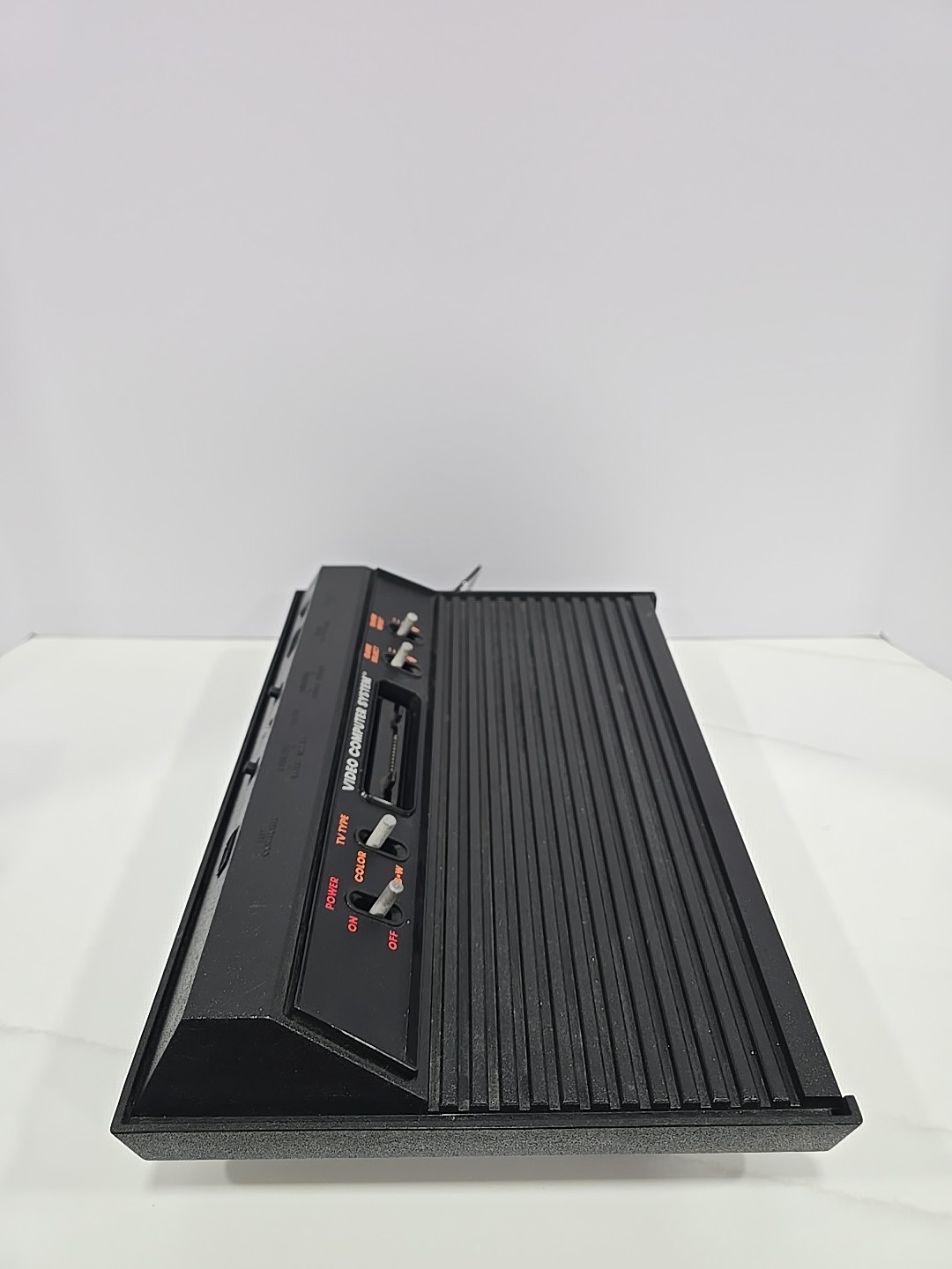 Atari 2600 4 Switch “Vader” Console AV Modded + 2 Joysticks & 7 Games Tested VGC