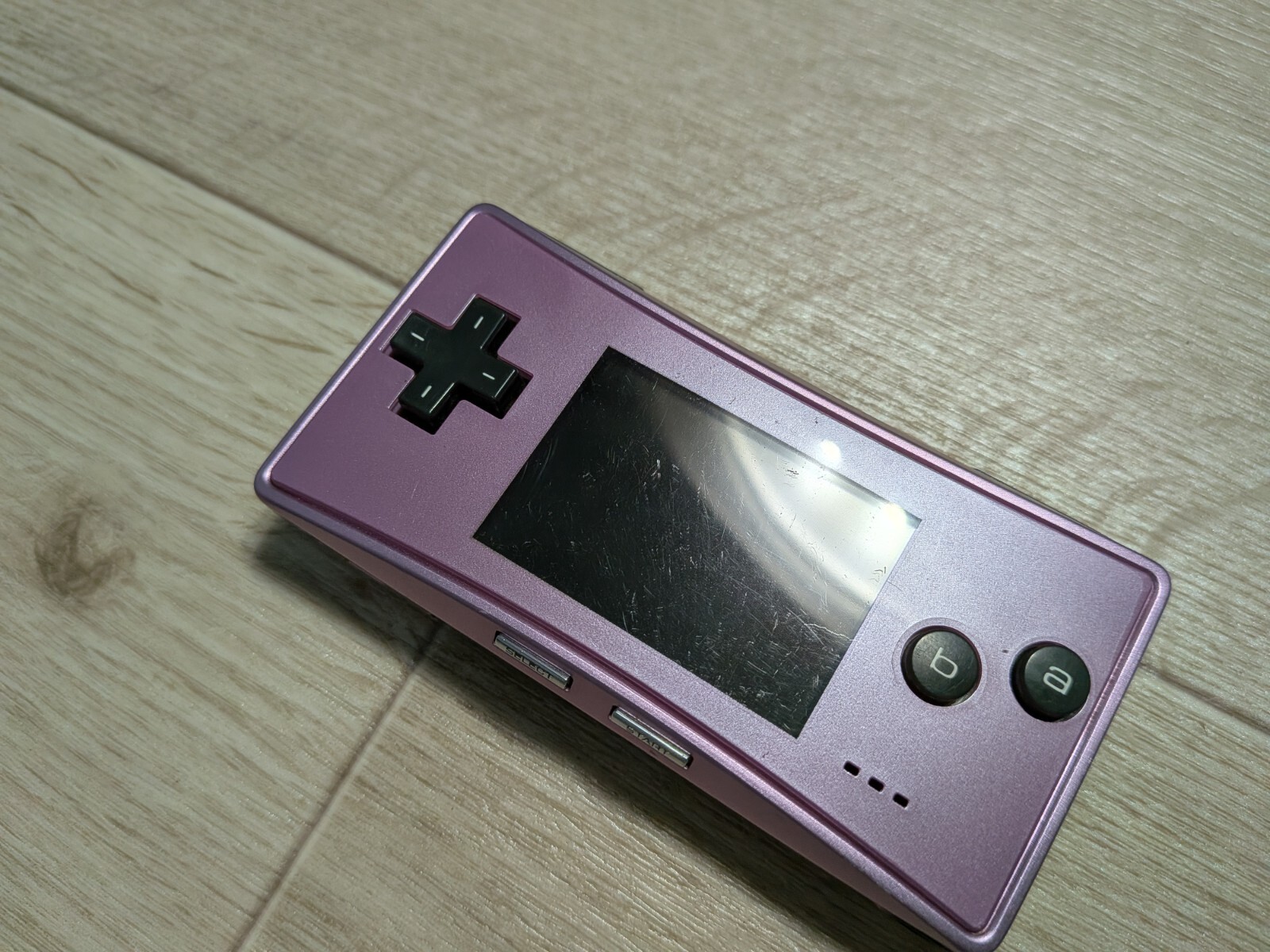 Nintendo game boy micro pink console Tested Work