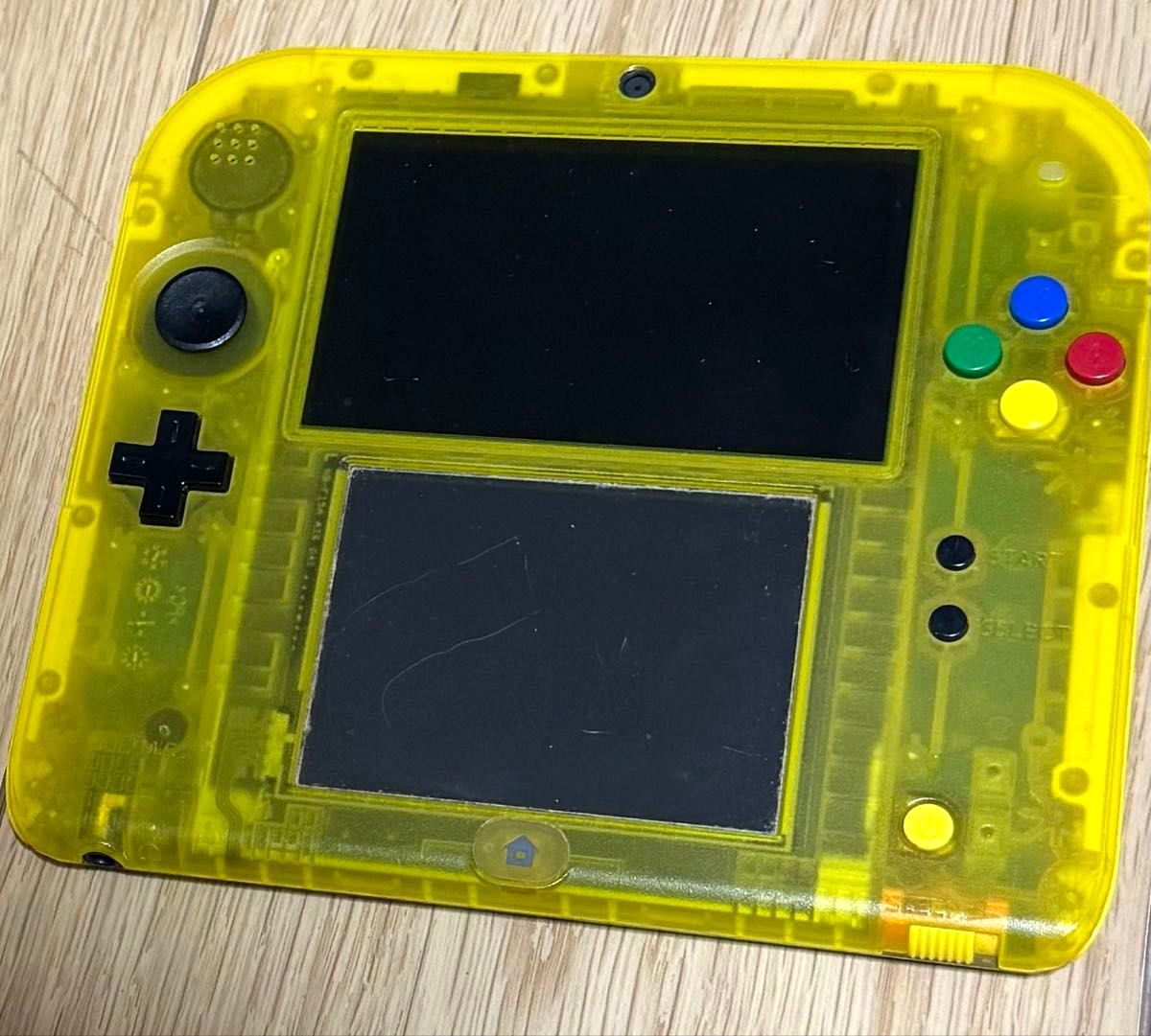 Nintendo 2DS Pokemon Yellow Pikachu Limited Pack Console only Tested No Software