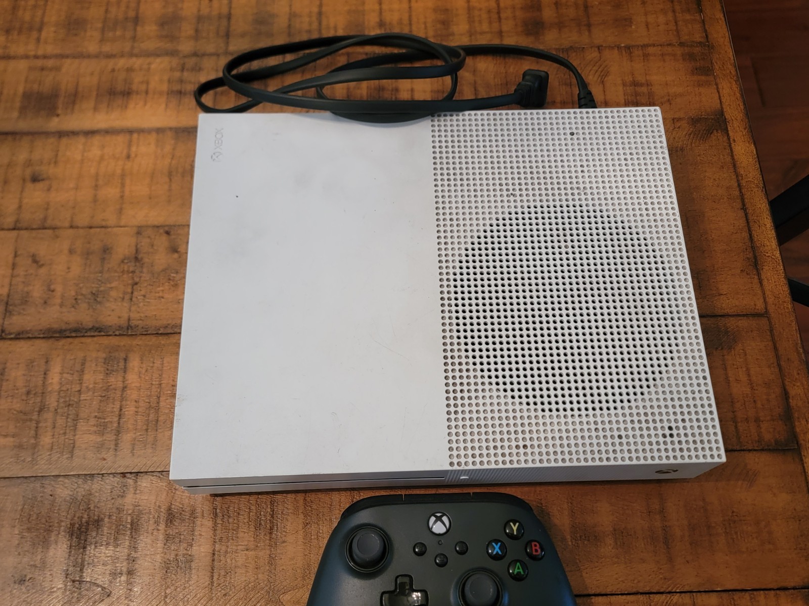 Microsoft Xbox One S White Console FOR PARTS ONLY! AS IS UNTESTED