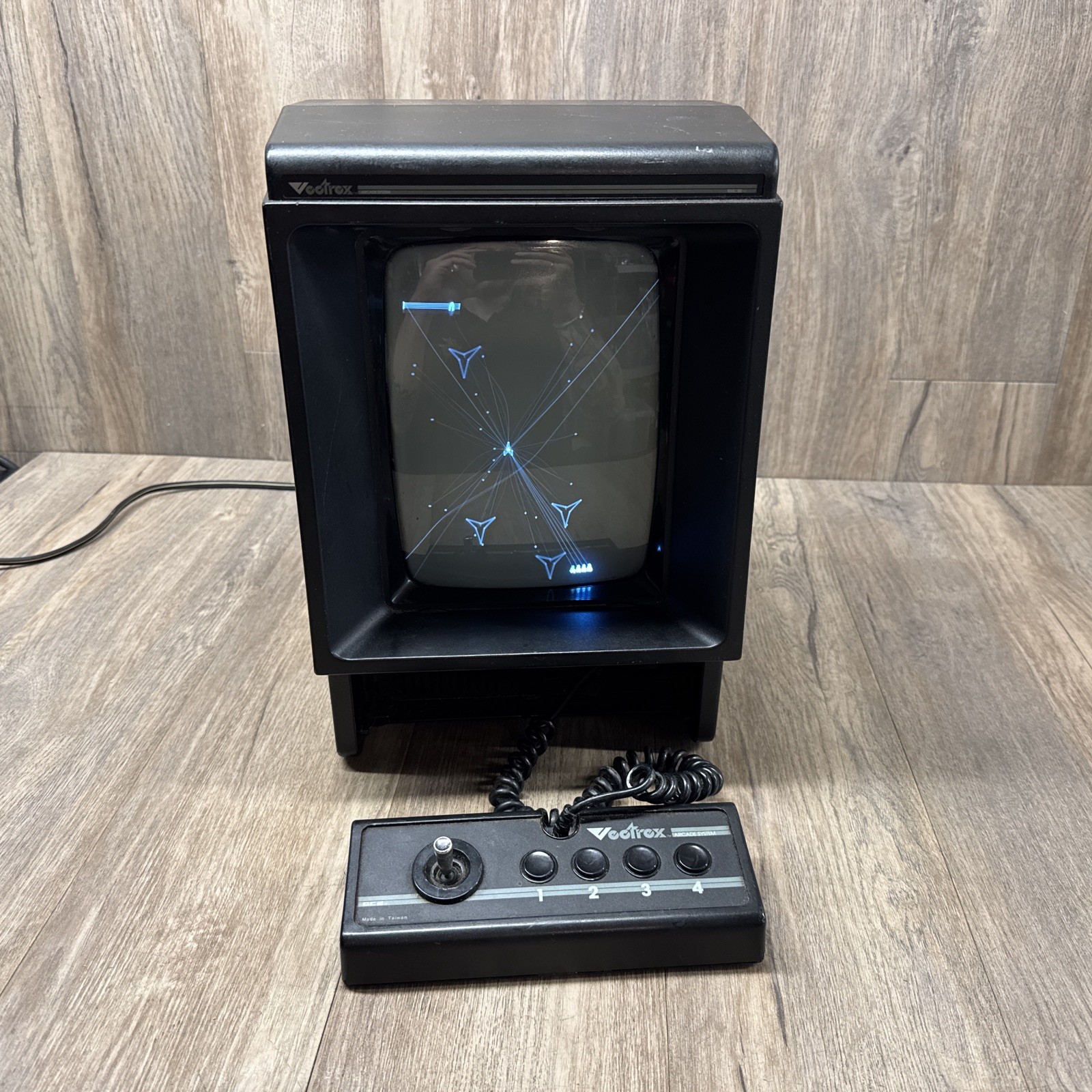 Vectrex 3000 Arcade System Console w/Controller and Game – READ