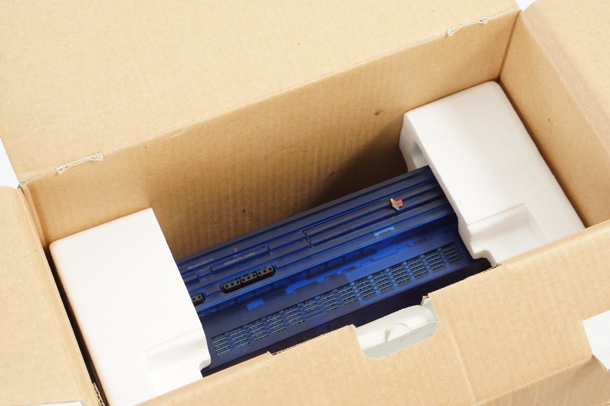 PS2 OCEAN BLUE Console System Made in Japan SCPH-37000 L NTSC-J Playstation 2 12