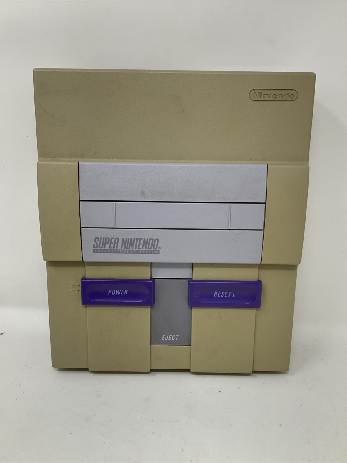 Super Nintendo- SNES – Home Console – Gray – Tested – Working