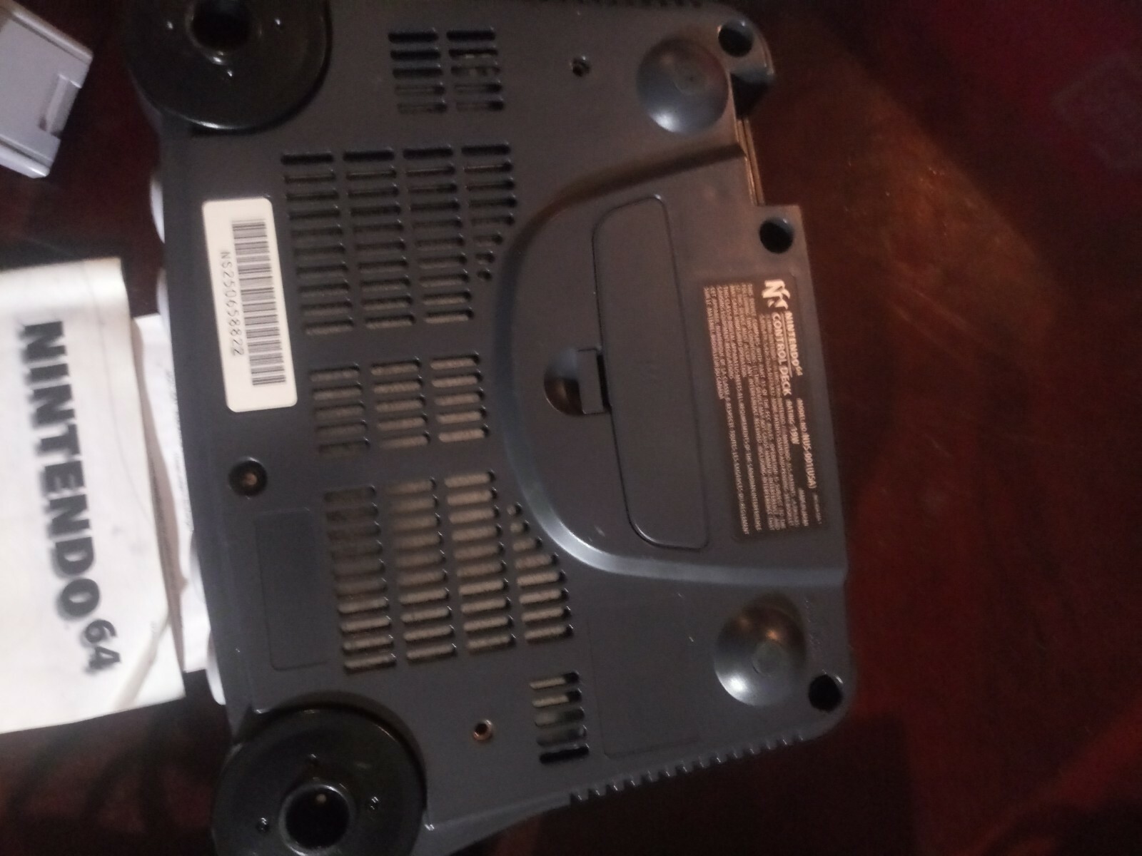 Nintendo N64 Original System Console with “New” ORIGINAL CONTROLLERS
