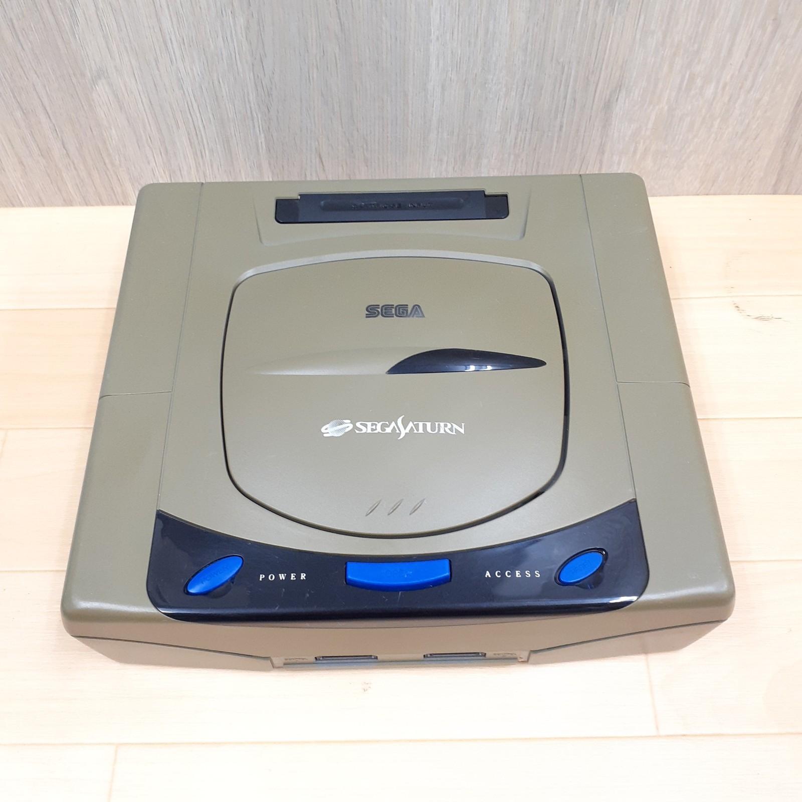 Sega Saturn Console Japan Bundle with 8 Games & 2 Controllers NTSC-J tested
