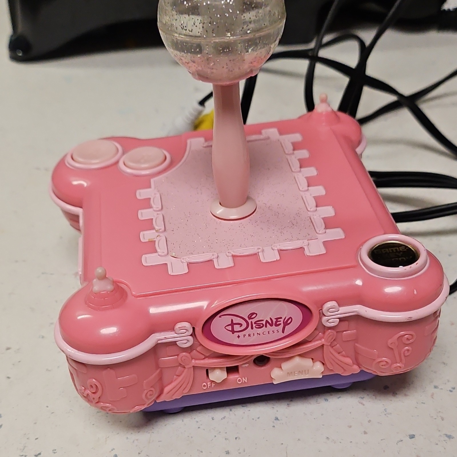 Disney Princess DP01 Plug & Play TV Microconsole Pink/Purple Composite RCA