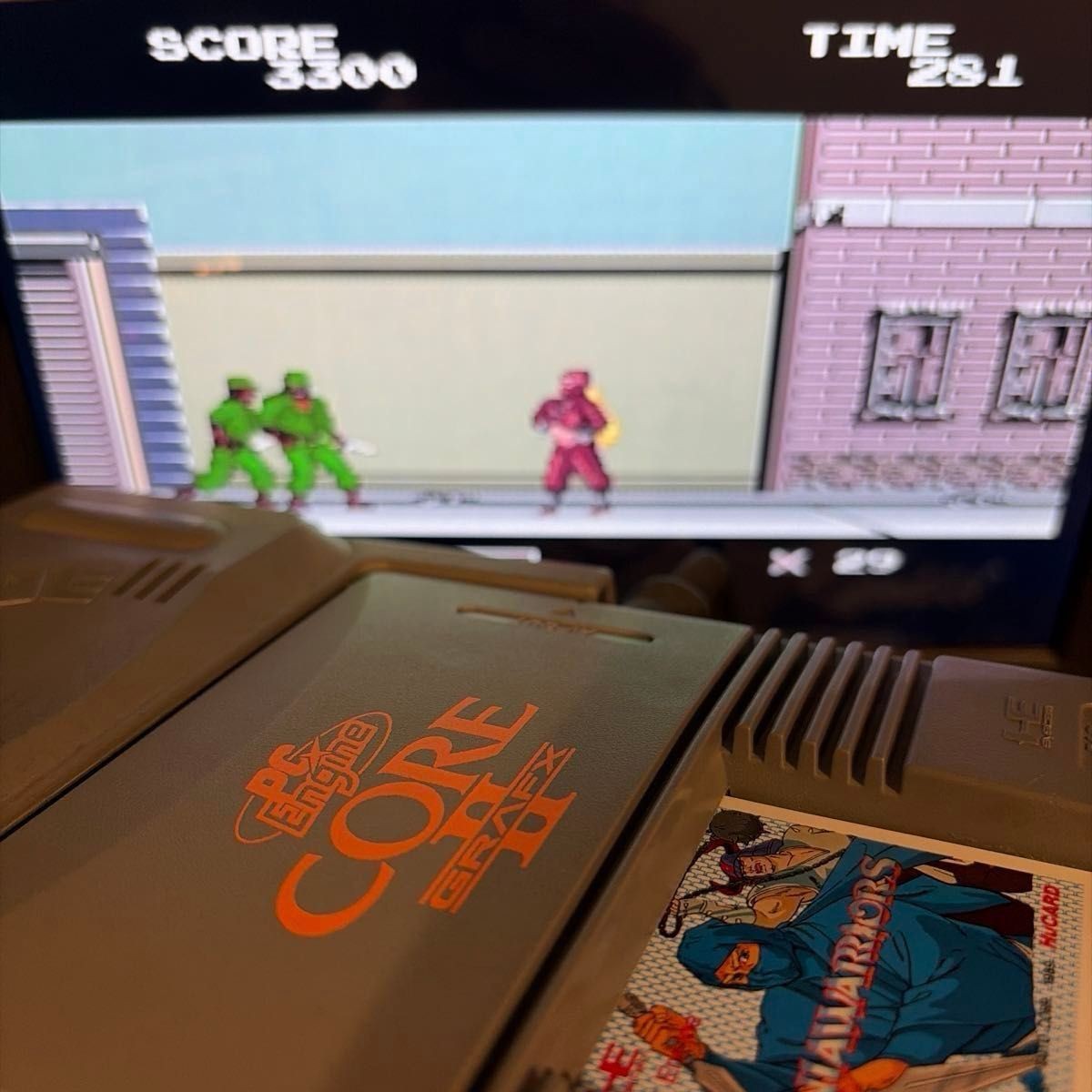 PC Engine CoreGrafx II Console Ten no Koe 2 Bundle NEC Japan Tested