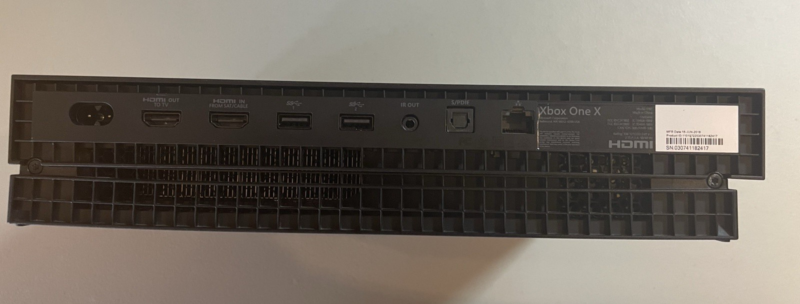 Microsoft Xbox One X 1TB Console Only