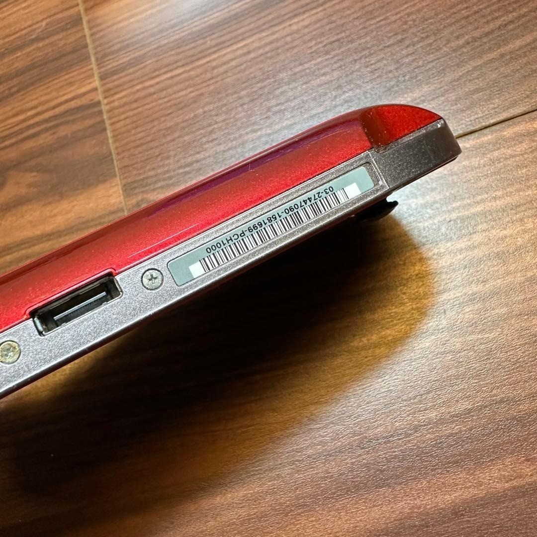 PSVita 1000 Console Cosmic Red 5722 From Japan