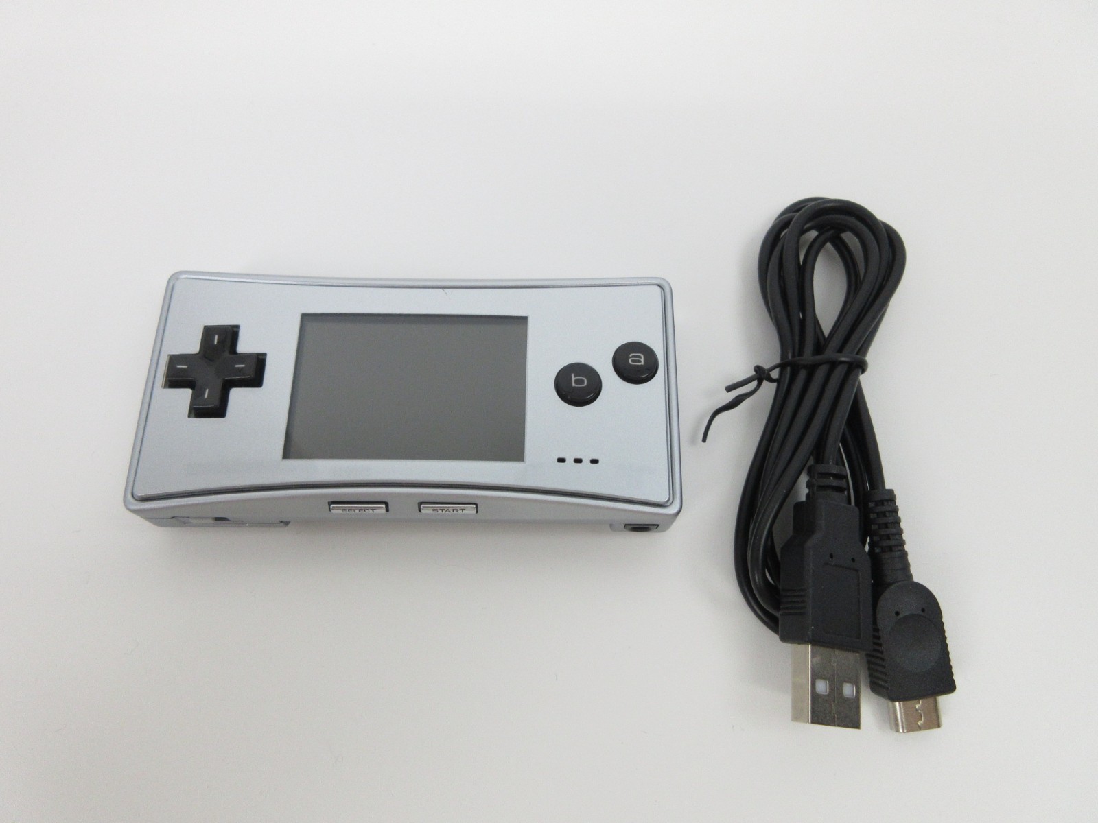 【Excellent】Nintendo GameBoy Micro Silver Console #RET0521/01