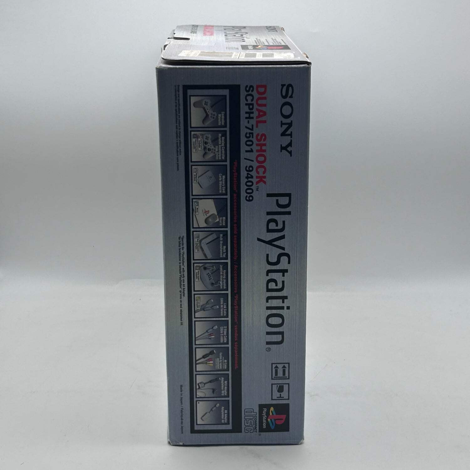 Sony PlayStation 1 PS1 Silver Console Gaming System SCPH-7501