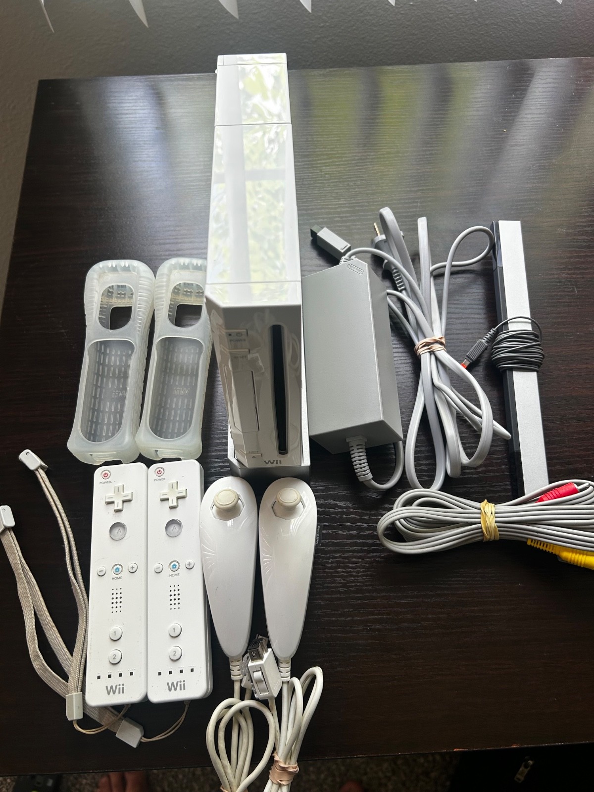 OEM Nintendo Wii System Bundle Console White TESTED Complete