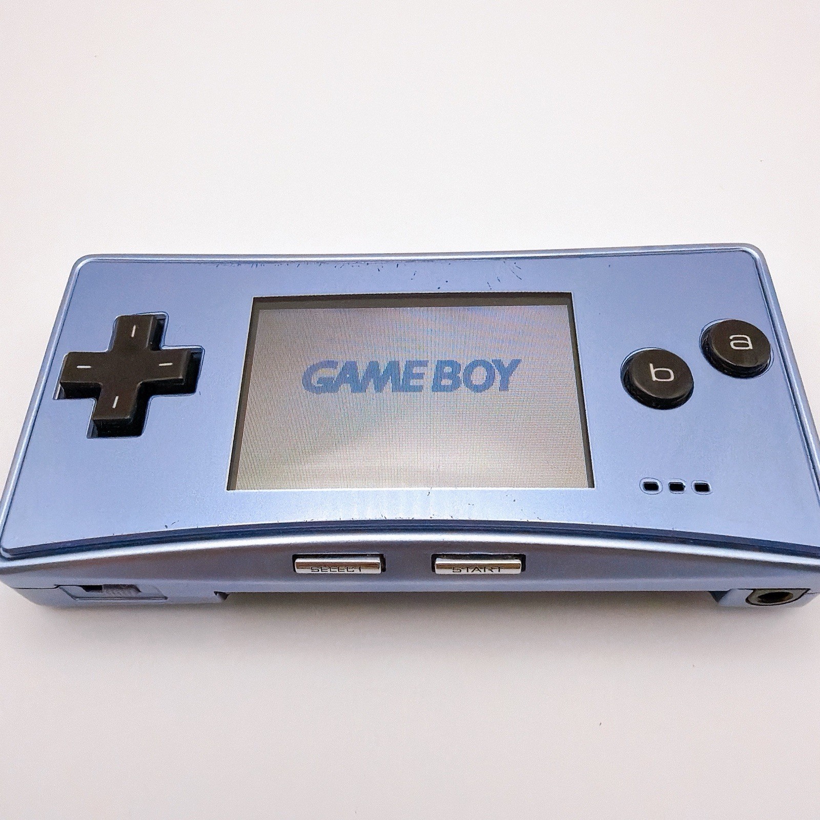 Nintendo Game Boy Micro Blue Console Tested Working Japan Clean