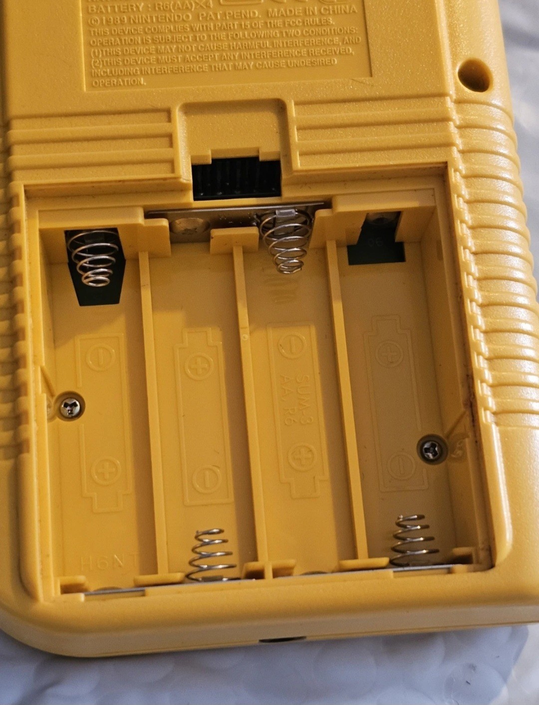 Nintendo Game Boy DMG-01 Console – Yellow Edition – Tested Working Play It Loud