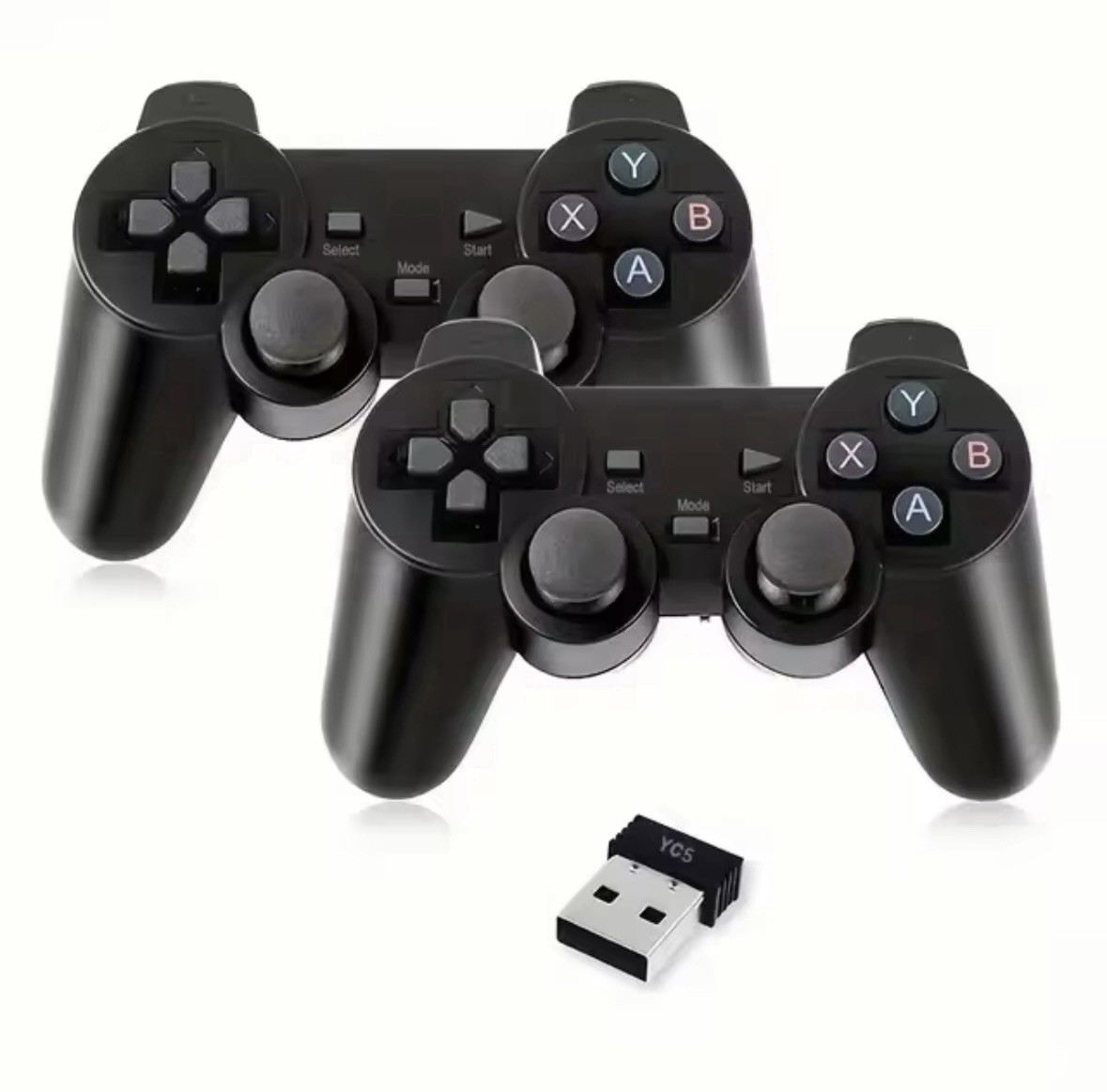 Wireless Joystick 2 Controller Console Stick Game Games Retro & For PC, TV