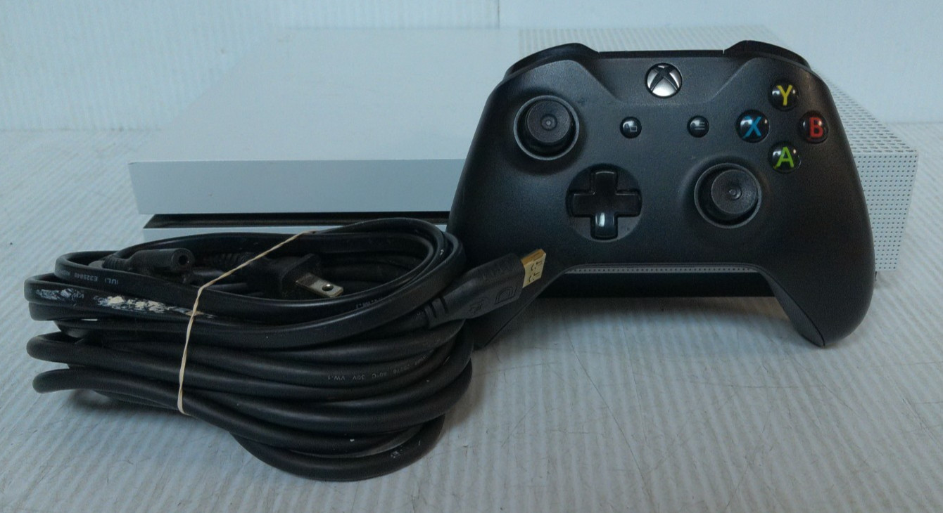 (MA1) Microsoft Xbox One S 1TB Video Game Console – White