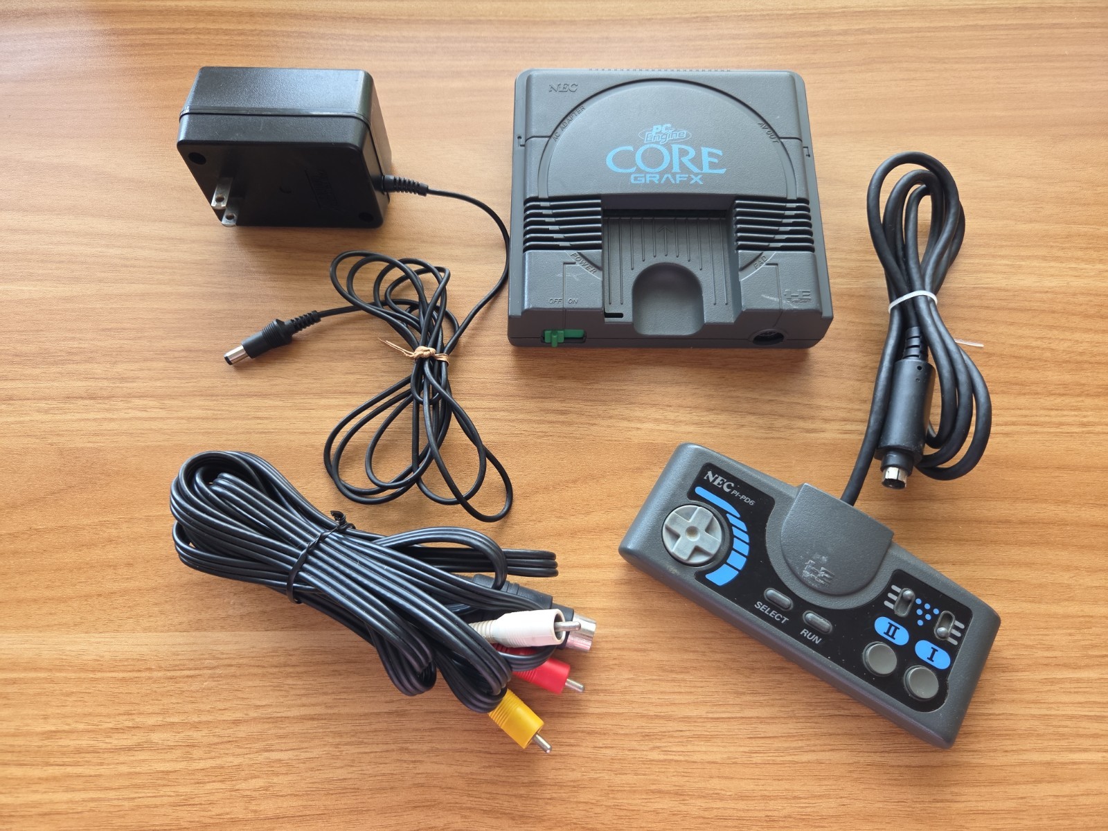 PC Engine Core Grafx Console System PI-TG3 NEC NTSC-J Japan Tested