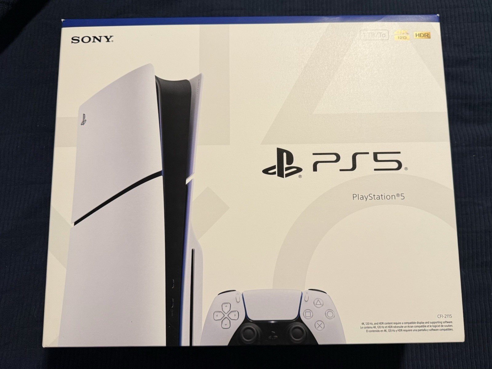Sony PlayStation 5 Console 4K UHD 3D Audio Tech HDMI USB CFI-2115