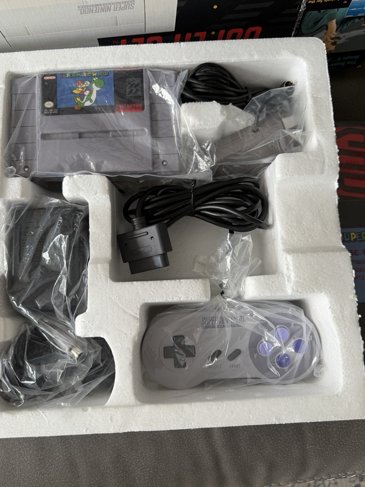 Nintendo SNES Gray Console Super Nintendo Entertainment System Serial Matching