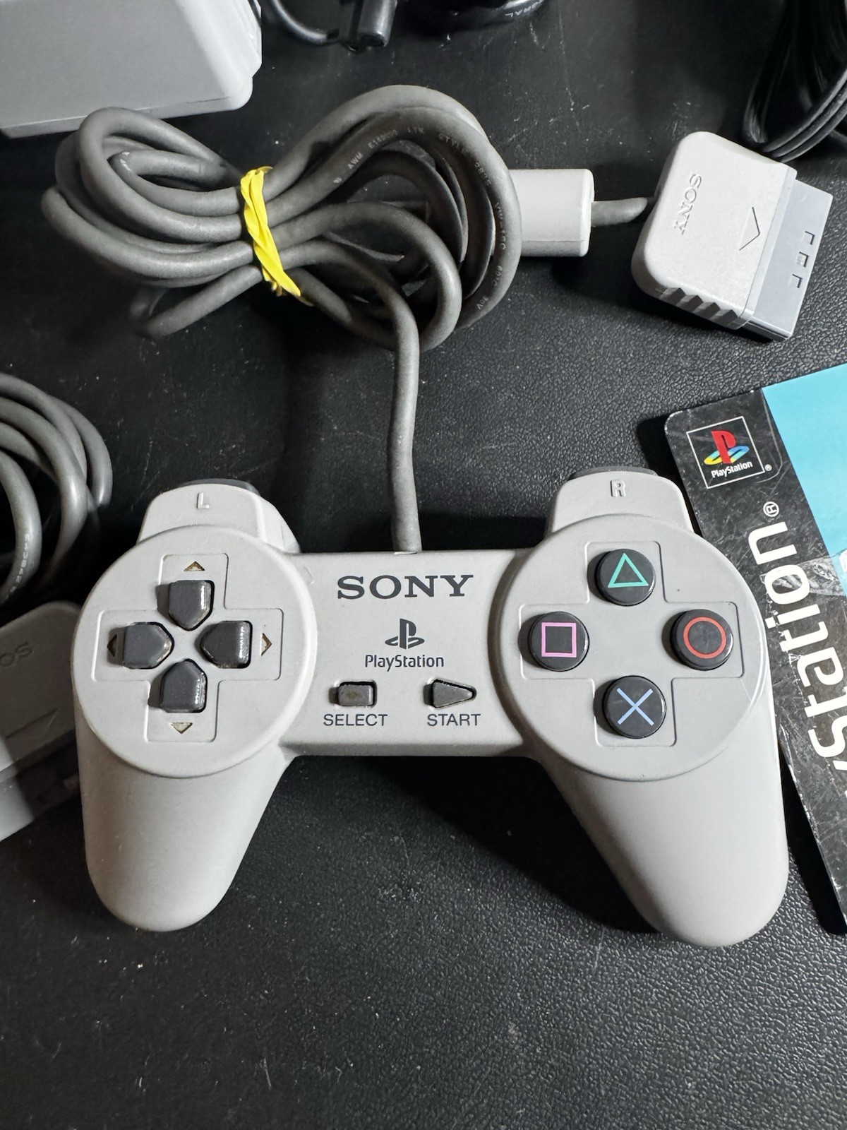 PlayStation 1 Console W/Controllers Games Mega Man Final Fantasy Works Great PS1