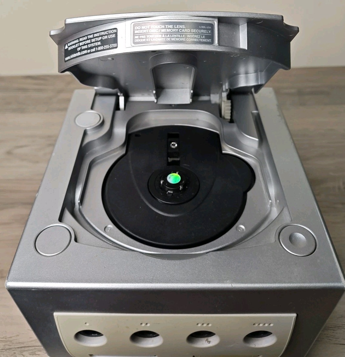Nintendo GameCube Platinum Silver DOL-001 USA | Console Only Tested Works