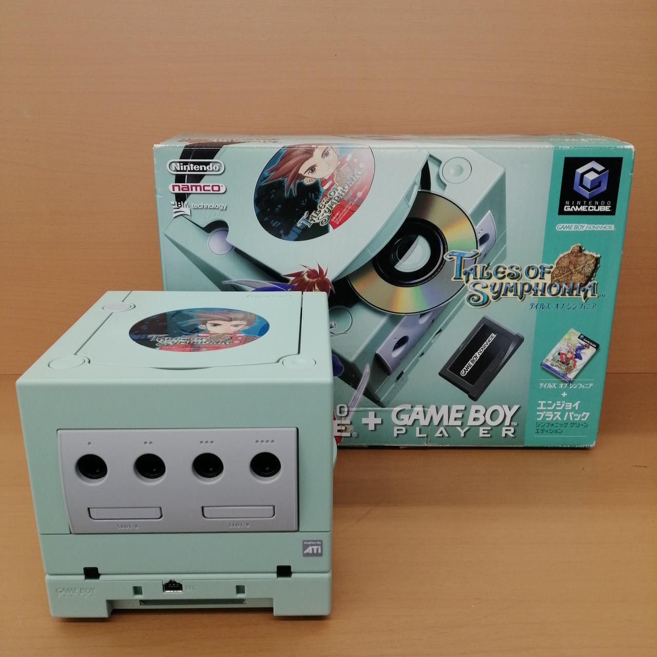 Nintendo GameCube Tales Of Symphonia Console Limited Color Symphonic Green Used