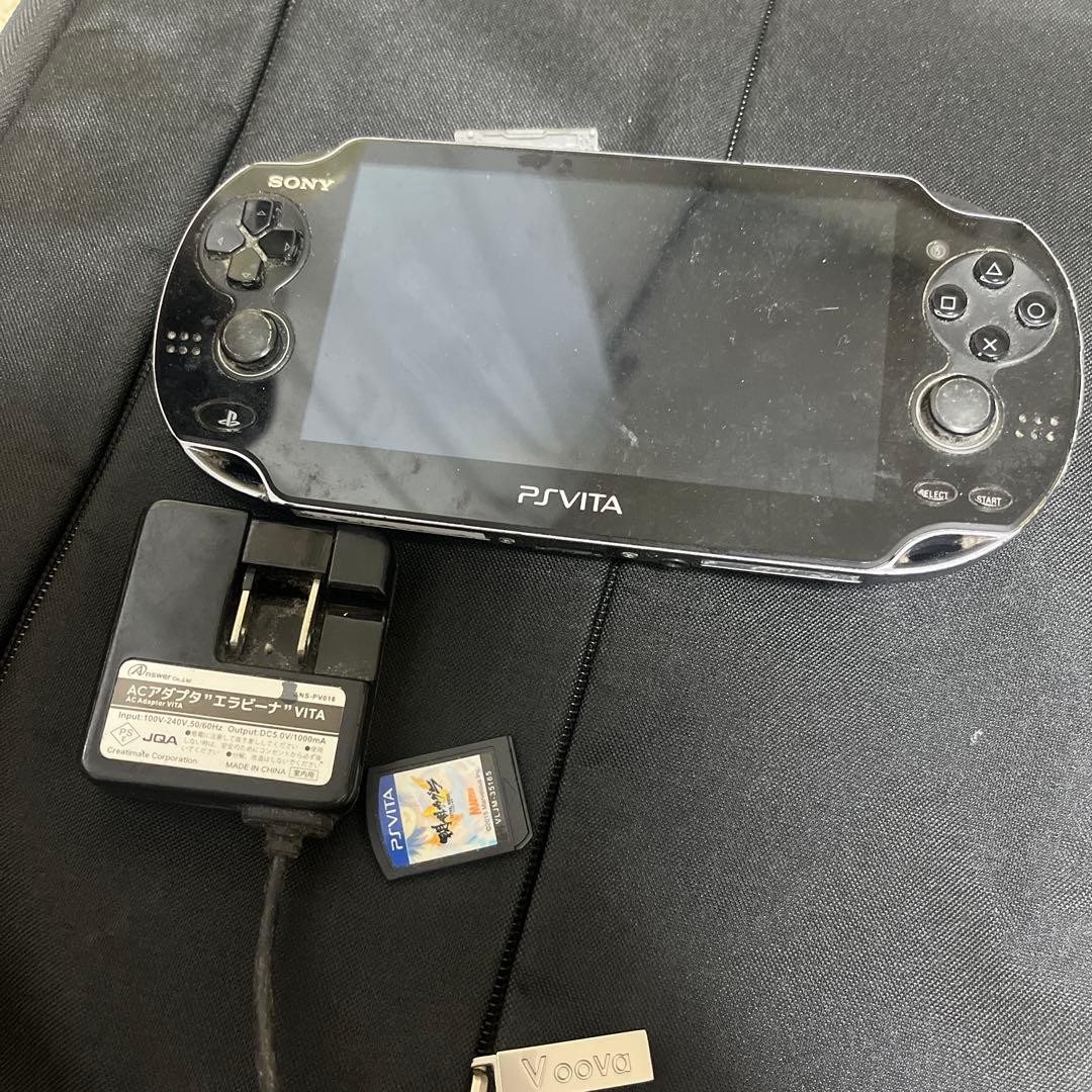 PSVITA Sony Playstation Vita Body With Ac Adapter Senran Kagura Japan