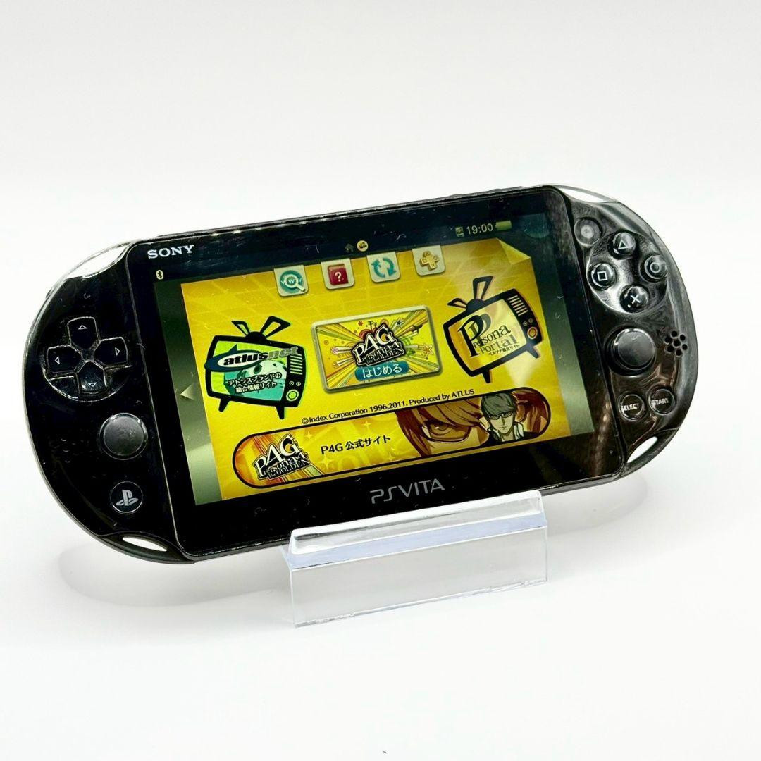 Sony PS Vita Slim Black PCH-2000 ZA11 Console Only Tested Working Japan
