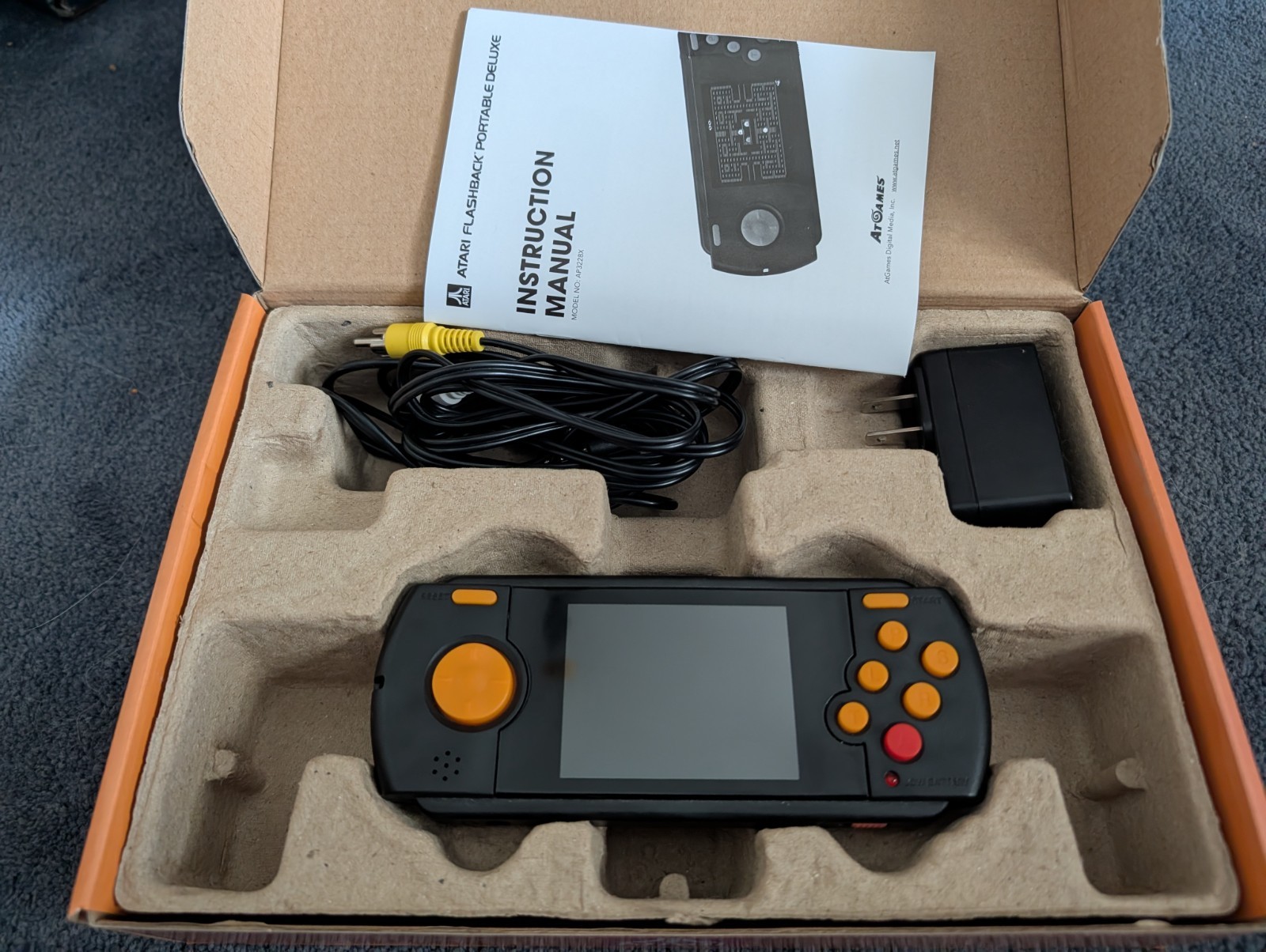 Atari Flashback Portable Black Handheld Console 70 Built in Games New Open Box