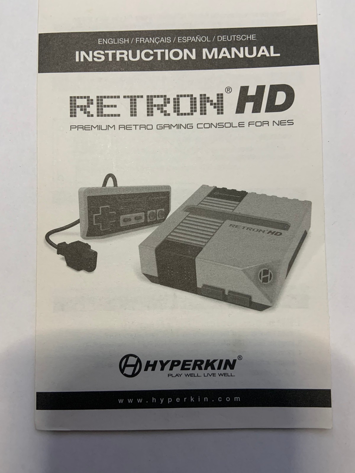 Hyperkin Retron HD M01888-GR with Controller and Deathbots – Works