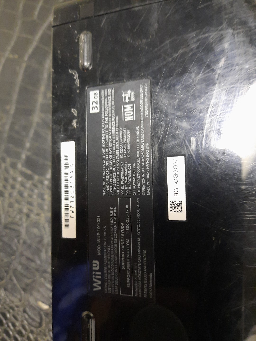 Wii 32gb Black Console
