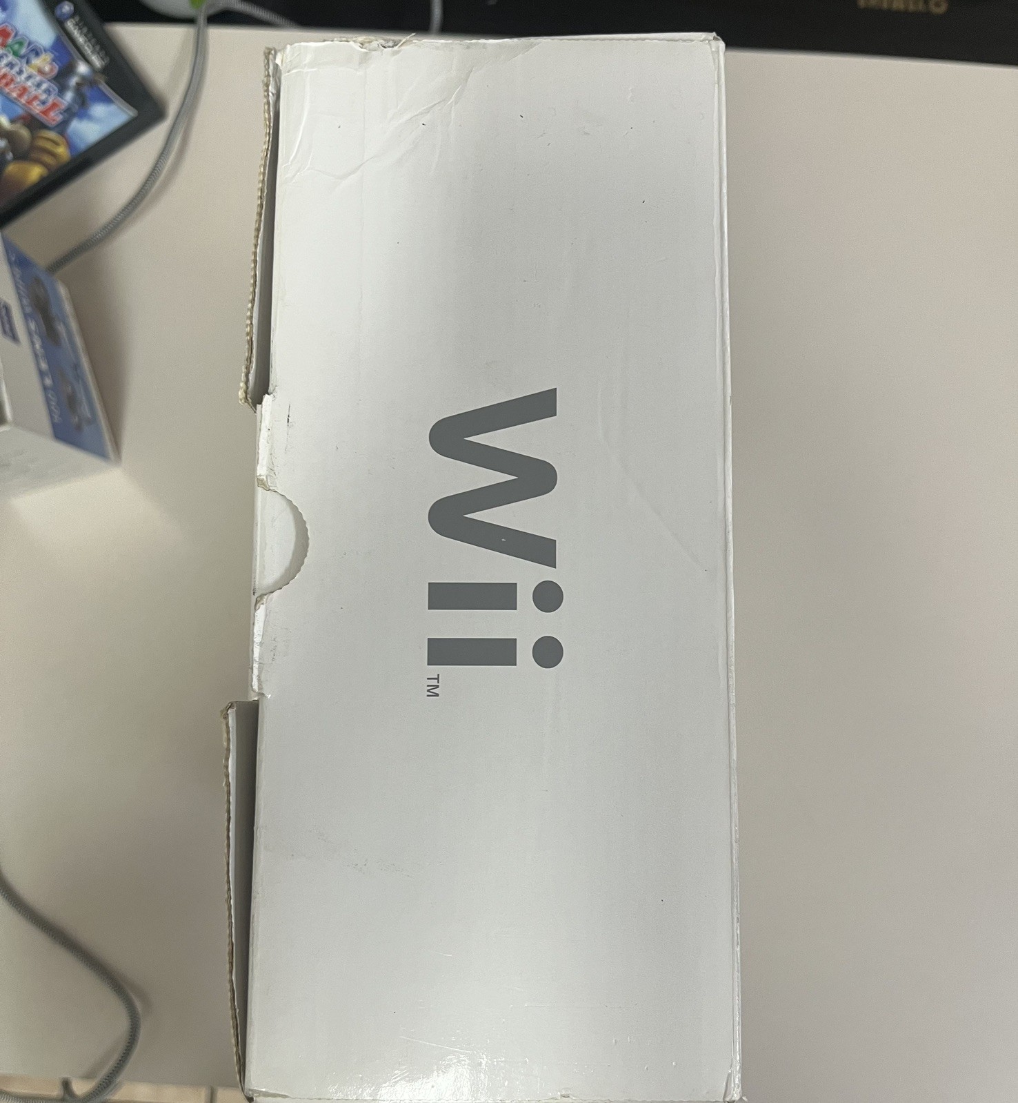 Nintendo Wii Console In Box, Working, no controllers sensor bar games or manuals