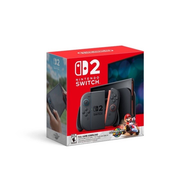Nintendo Switch 2 Console + Mario Kart World Bundle – New! Sealed! Ships NOW!