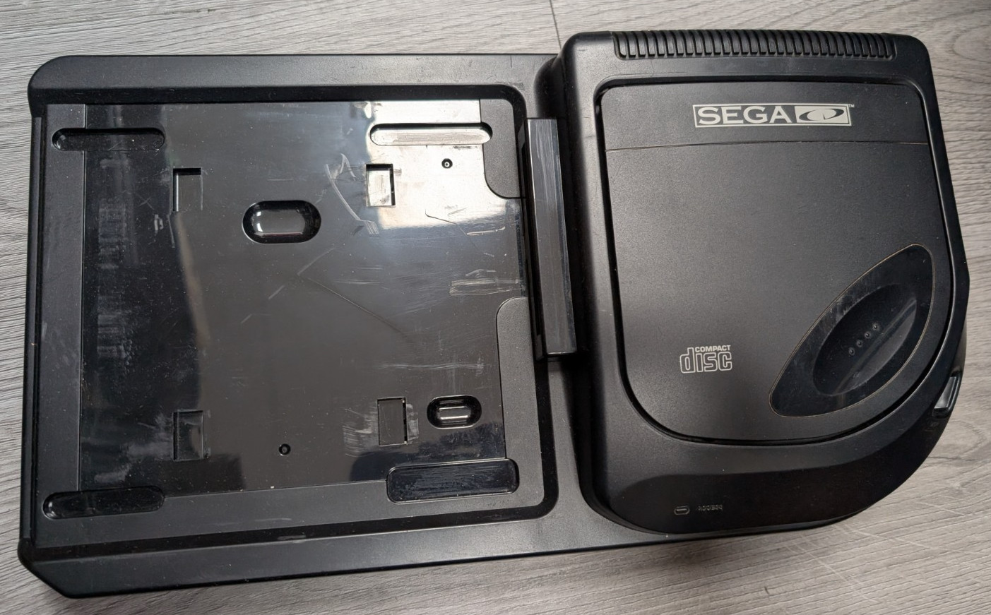 Sega CD Model 2 System Console Only No Cables Tested + Working