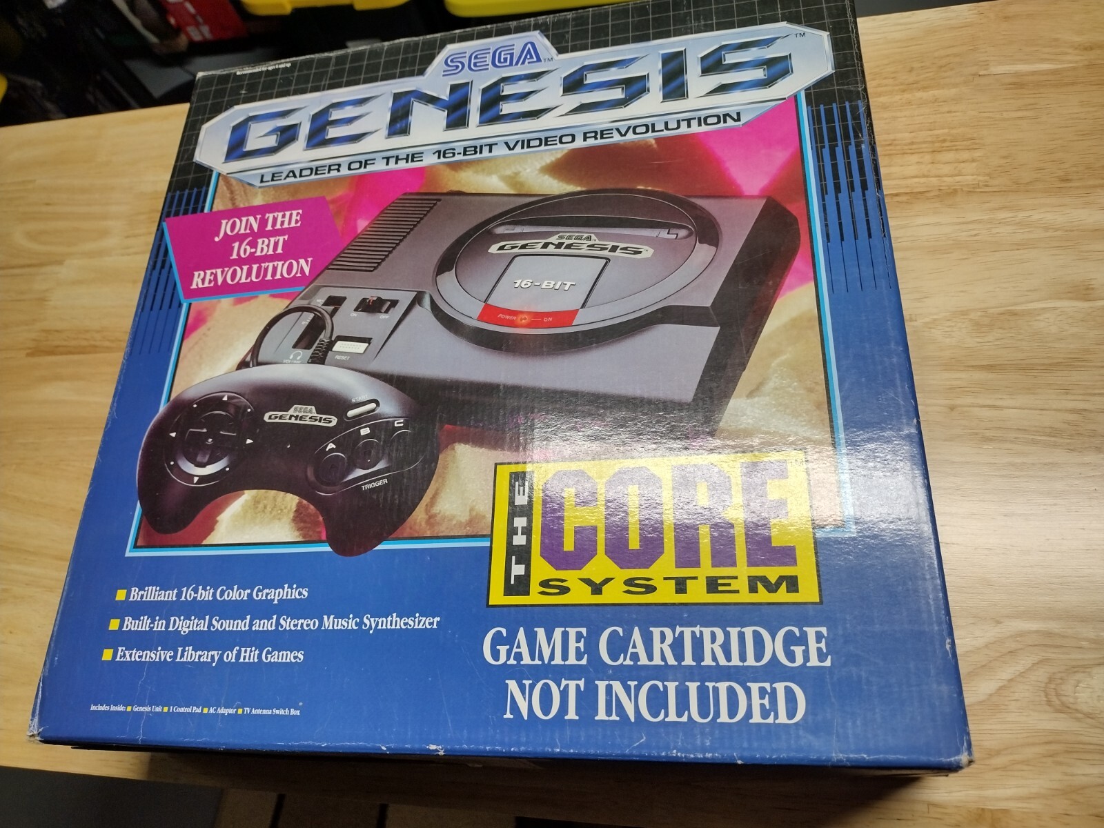 Sega Genesis Original System Console Core Model 1 / Collectors Condition Rare