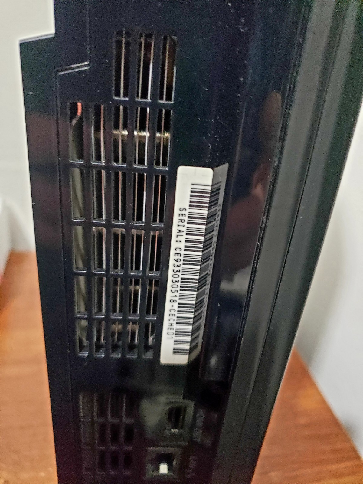 PlayStation 3 CECHE01 Backwards Compatible YLOD ForRepair Needs New Paste