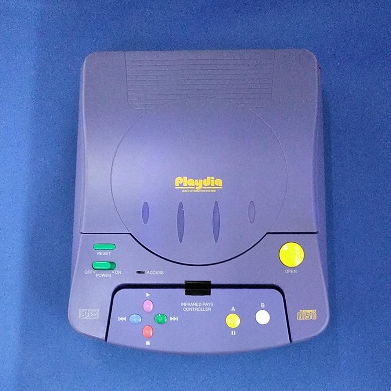 BANDAI Playdia BA-001 Multimedia Game Console Rare Retro Japan Import System