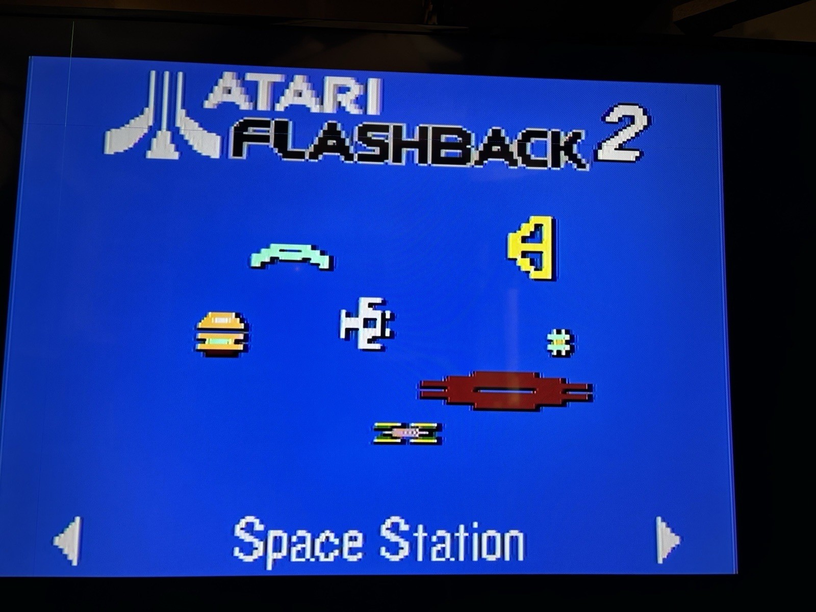 Atari Flashback 2 Video Game System with 2 Controllers, Power Sup. & RCA Inputs