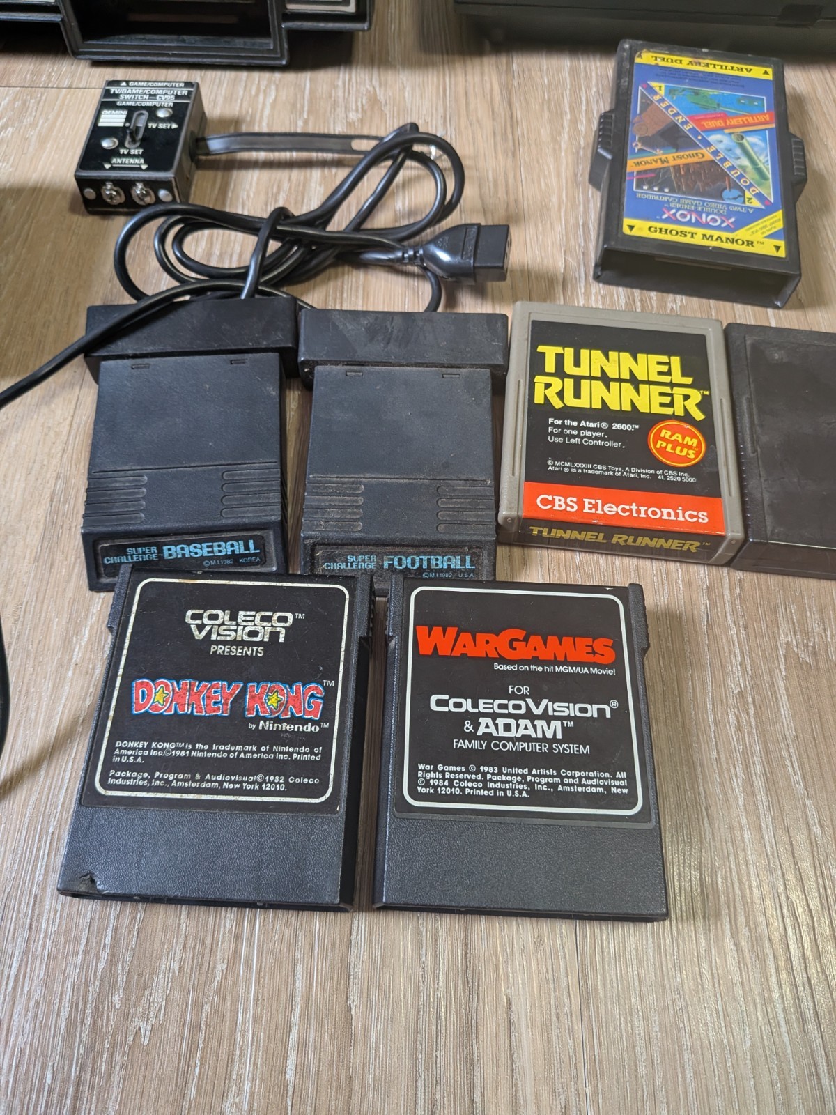 Colecovision Atari Bundle Huge Lot Console Games Controllers Accessory UNTESTED