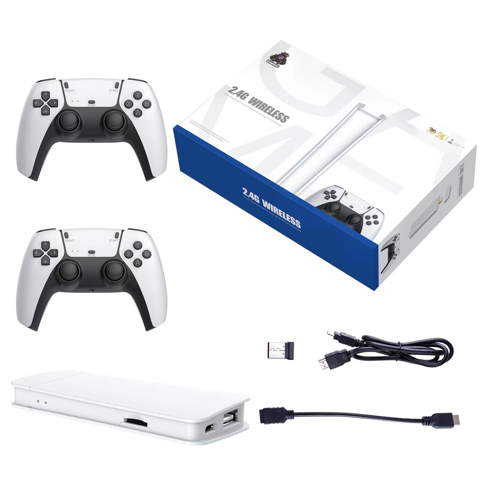 128G M15 Retro Game Stick, 4K Output & Upgrade Retro Gaming Console Pro