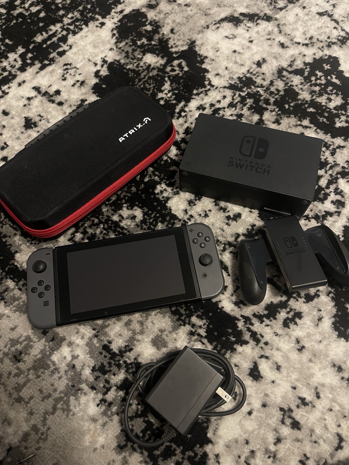 Nintendo Switch Black With Tons Of Games & Extra Controllers